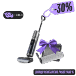 Belaidis grindų plovimo siurblys OVOX Pulse