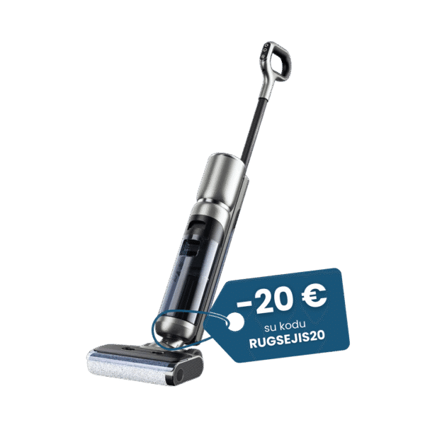 Belaidis grindų plovimo siurblys OVOX Pulse