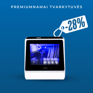 Laisvai pastatoma mini indaplovė PUREA Turbo