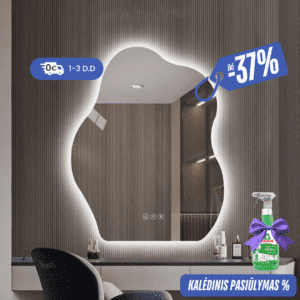 Išmanus veidrodis su LED apšvietimu LUMUS Ana