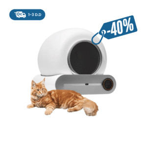 Savaime išsivalantis kačių tualetas-robotas MeoBot