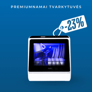 Laisvai pastatoma mini indaplovė PUREA Turbo