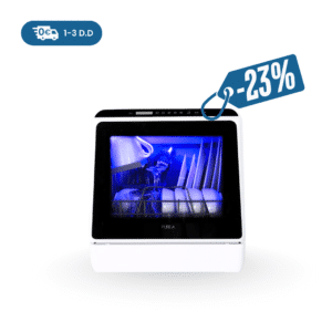 Laisvai pastatoma mini indaplovė PUREA Turbo