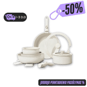Puodų ir keptuvių rinkinys DOROTA DONNOR