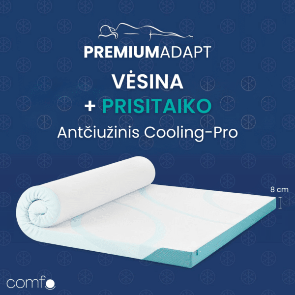 Antčiužinis COMFO Cooling-Pro, 8 cm - Image 10