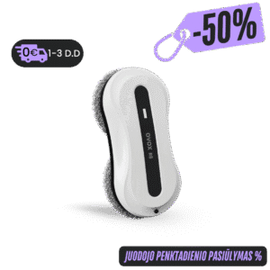 Langų valymo robotas su dvipuse purškimo sistema ,,OVOX R8" (2025 m. modelis)