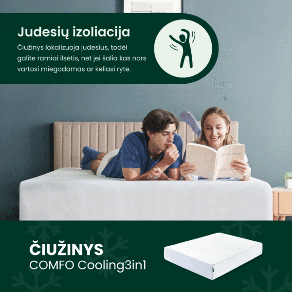 Lova su patalynės dėže COMFO Harmony - Image 30