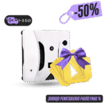 Langų valymo robotas su purškimo sistema „Hester M2-PRO“