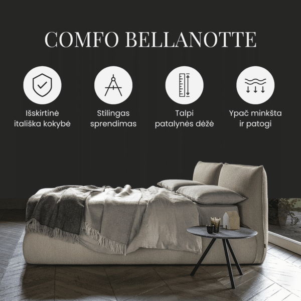 Lova su patalynės dėže COMFO BellaNotte - Image 2