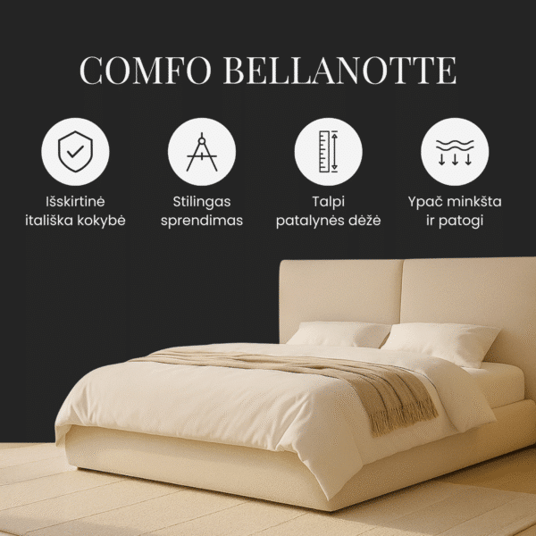 Lova su patalynės dėže COMFO BellaNotte - Image 2
