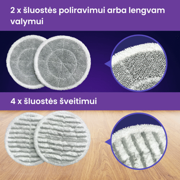 Garinis grindų valymo prietaisas OVOX SteamPro - Image 15