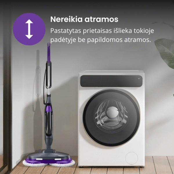 Garinis grindų valymo prietaisas OVOX SteamPro - Image 16