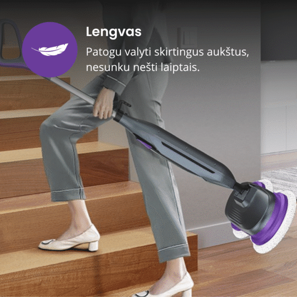 Garinis grindų valymo prietaisas OVOX SteamPro - Image 17