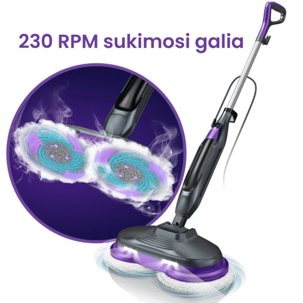Garinis grindų valymo prietaisas OVOX SteamPro - Image 10