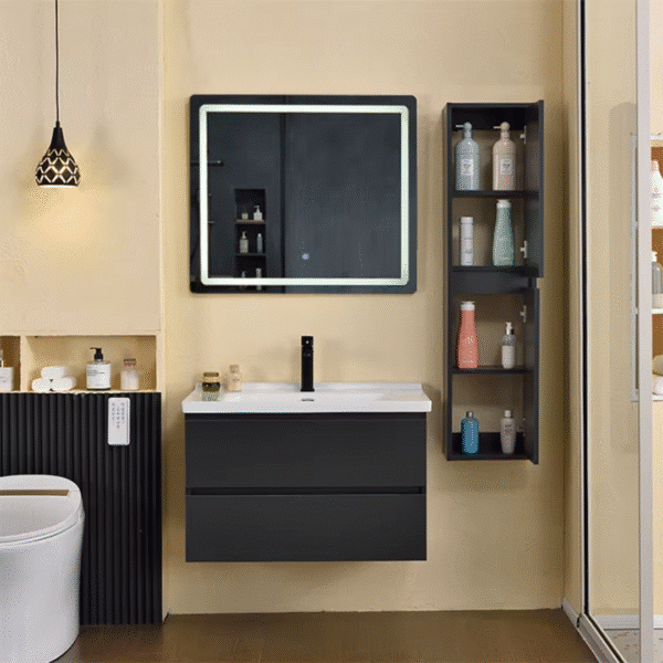 Vonios spintelės su praustuvu ir veidrodžiu ELVO CabinetSet-Max - Image 9
