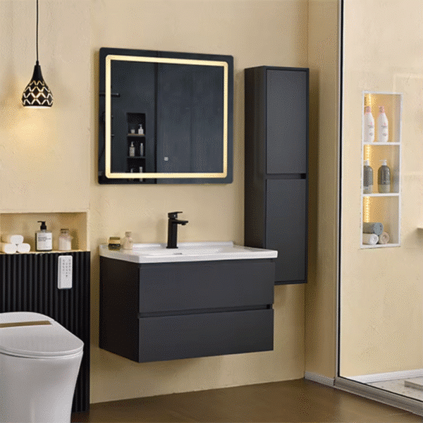 Vonios spintelės su praustuvu ir veidrodžiu ELVO CabinetSet-Max - Image 8