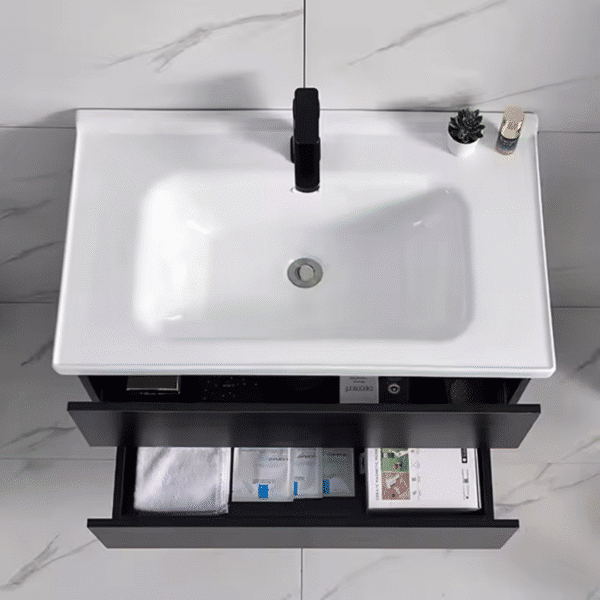 Vonios spintelės su praustuvu ir veidrodžiu ELVO CabinetSet-Max - Image 12