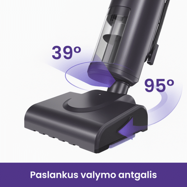 Galingas garinis siurblys su plovimo funkcija – OVOX SteamForce - Image 10