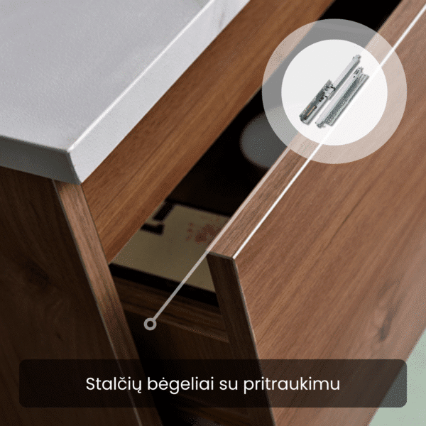 Vonios spintelė su praustuvu ELVO Vanity-Modo - Image 5