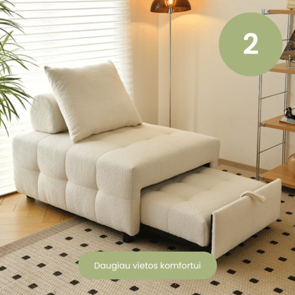 Fotelis 3 viename MONO Foldy - Image 4