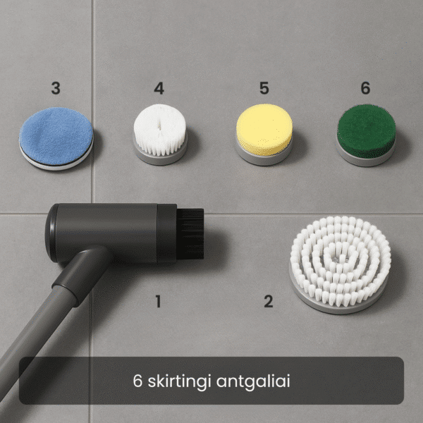 Elektrinis valymo šepetys OVOX Brush - Image 4