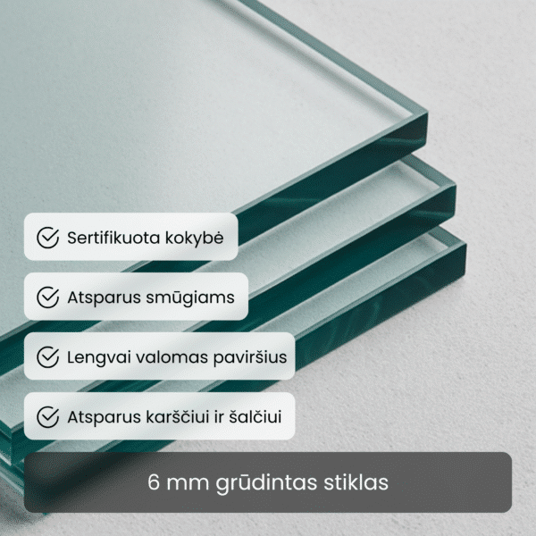 Vonios sienelė ELVO Impact - Image 2