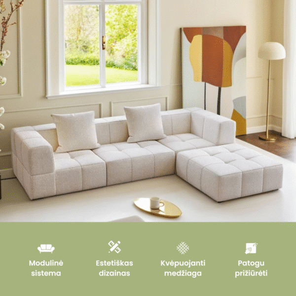 Modulinių sofų komplektas MONO Flex - Image 2
