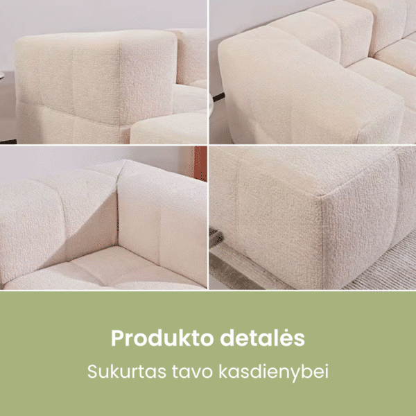 Modulinių sofų komplektas MONO Flex - Image 5