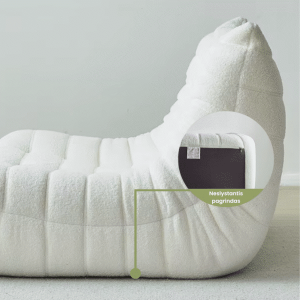 Teddy bouclé audinio sofa MONO Haze - Image 7