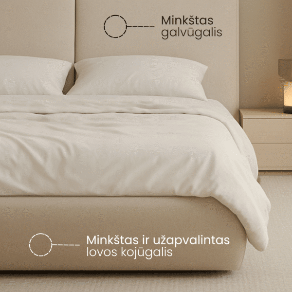 Lova su patalynės dėže COMFO BellaNotte - Image 3
