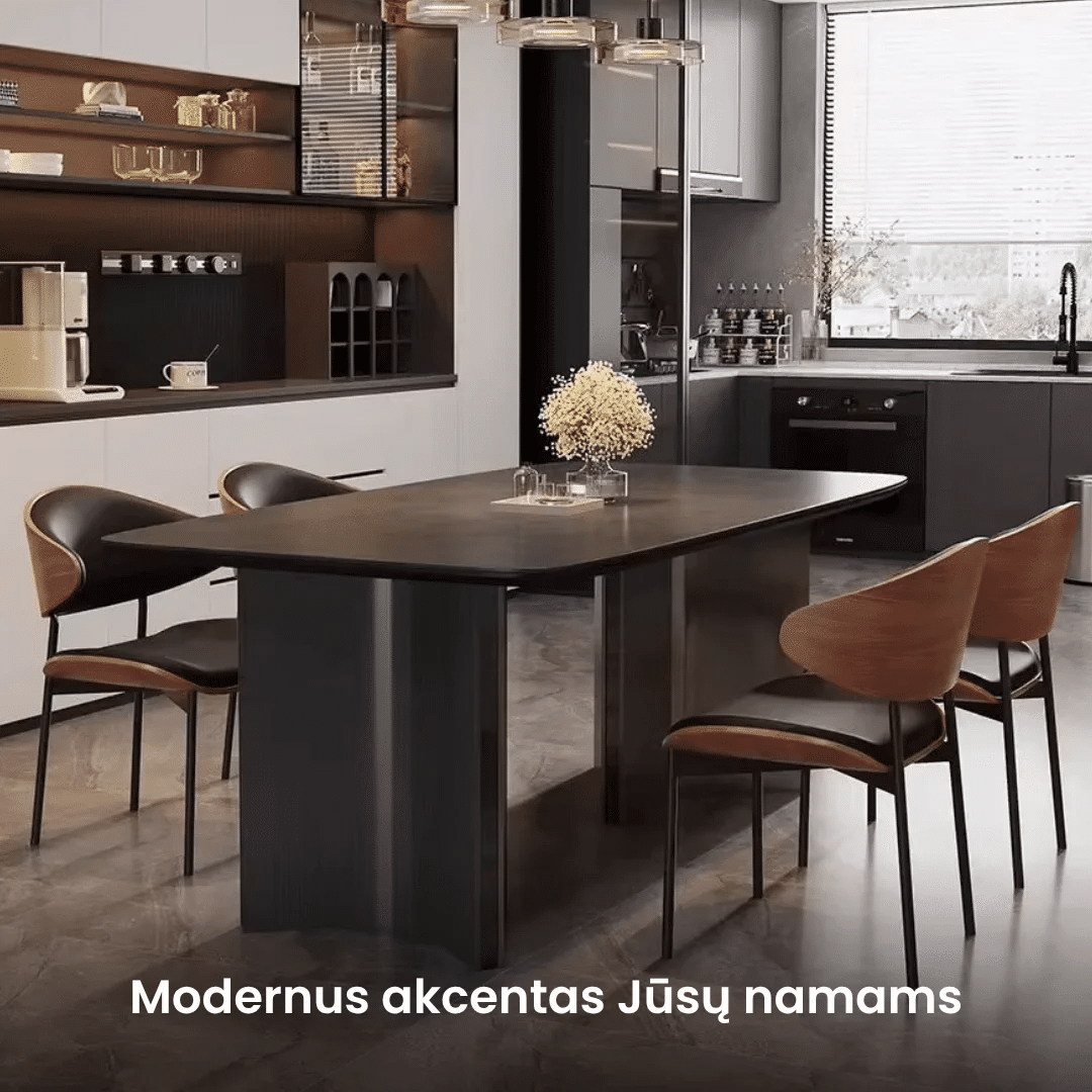 Modernios valgomojo kėdės – MONO DineLine 4 vnt - Image 3