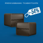 Modernus naktinis staliukas MONO Night 2 vnt