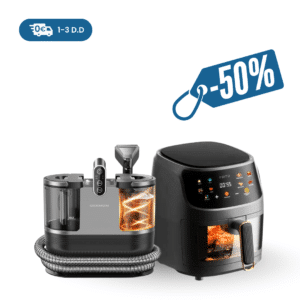 Giluminis dėmių valymo įrenginys OVOX Germon + Karšto oro gruzdintuvė Easy Fry