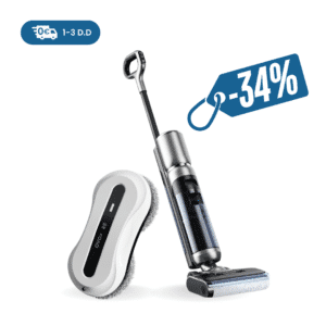 Langų valymo robotas + Belaidis grindų plovimo siurblys