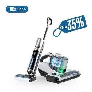 Belaidis grindų plovimo siurblys OVOX Pulse + Dulkių erkučių siurblys