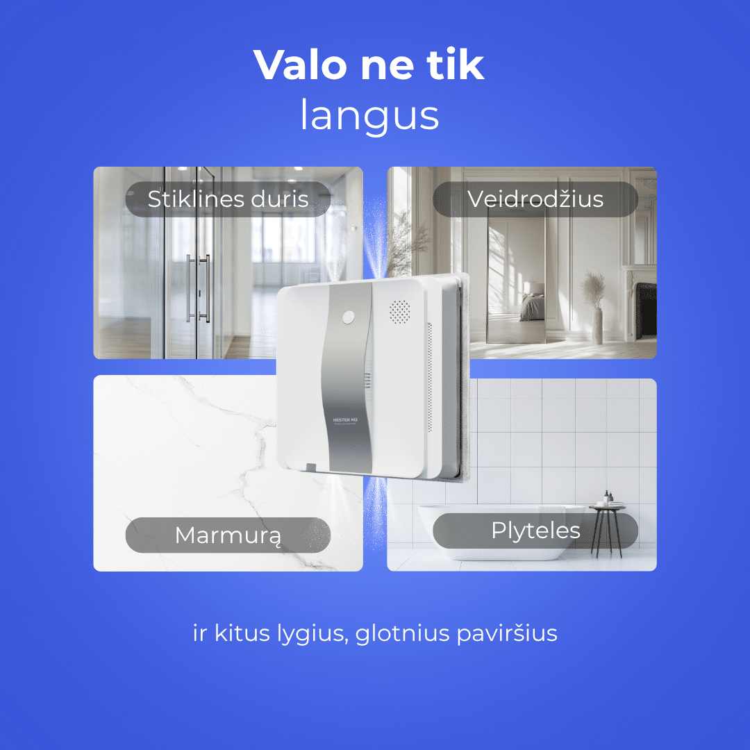 Langų valymo robotas Hester M3 - Image 8