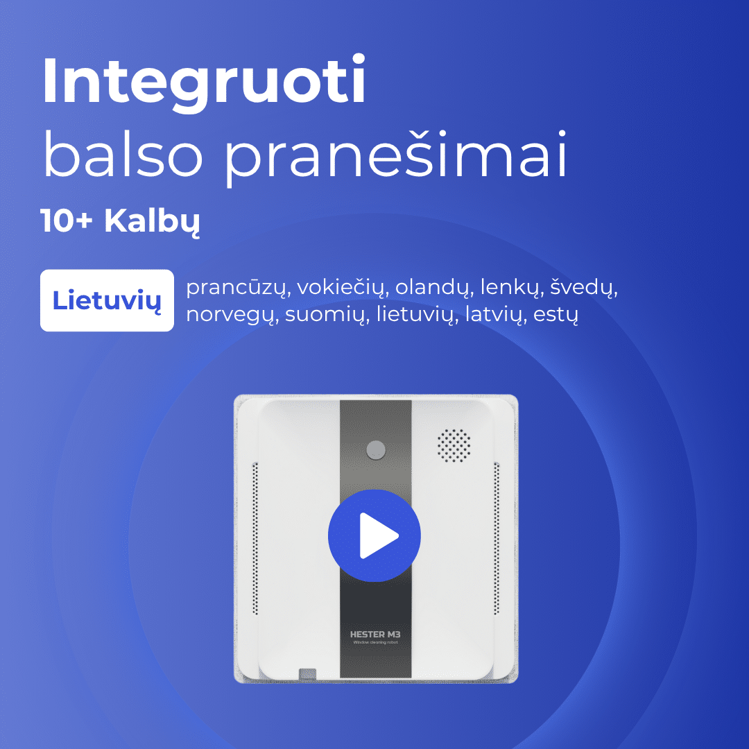 Langų valymo robotas Hester M3 - Image 11