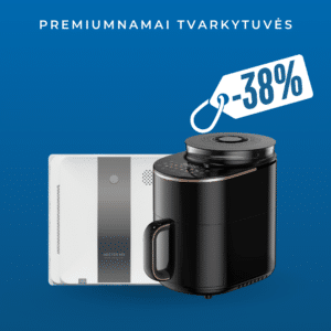 Langų valymo robotas Hester M3 + Karšto oro gruzdintuvė FRITO STEAM FRY