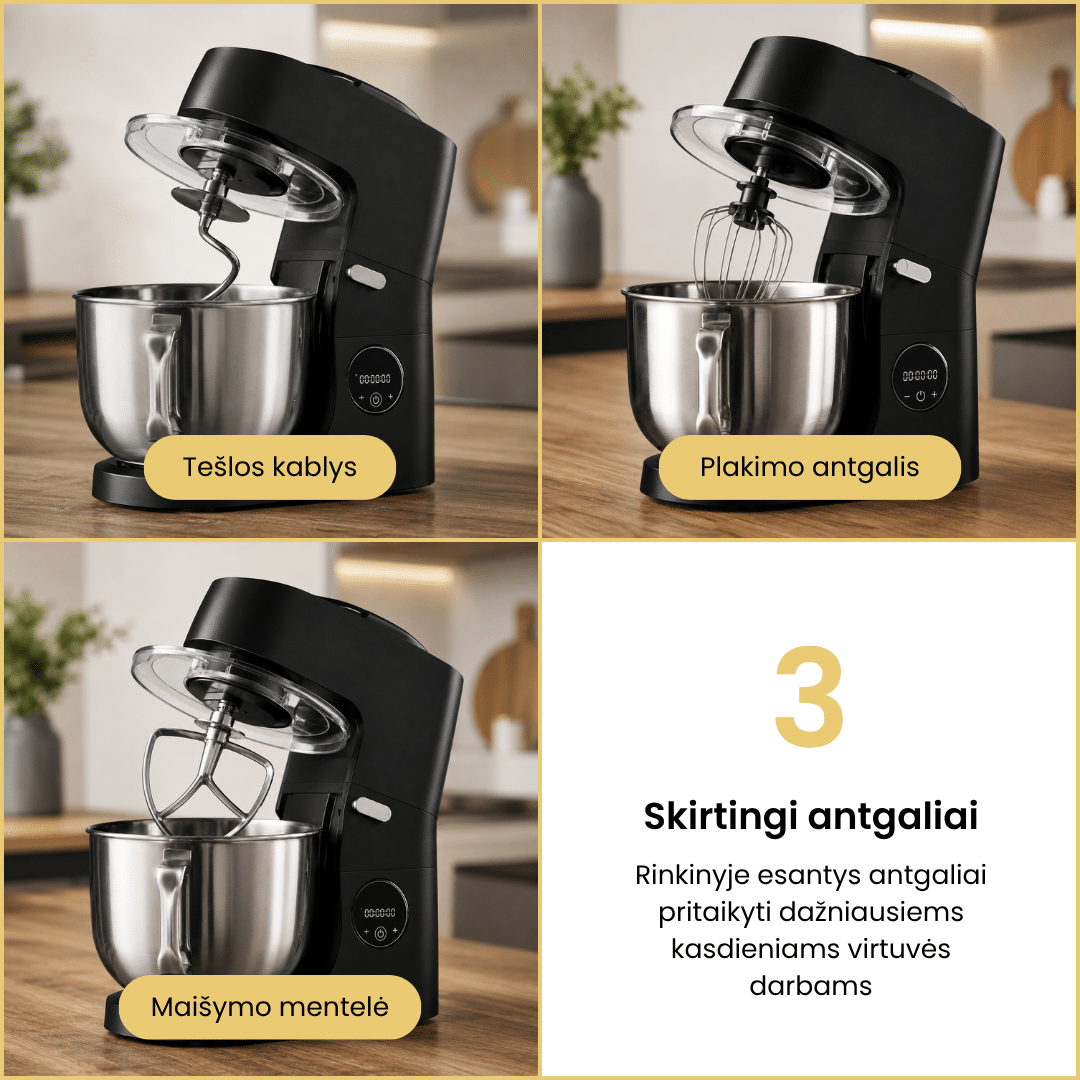 Daugiafunkcis virtuvės kombainas FRITO Fusion Pro - Image 2