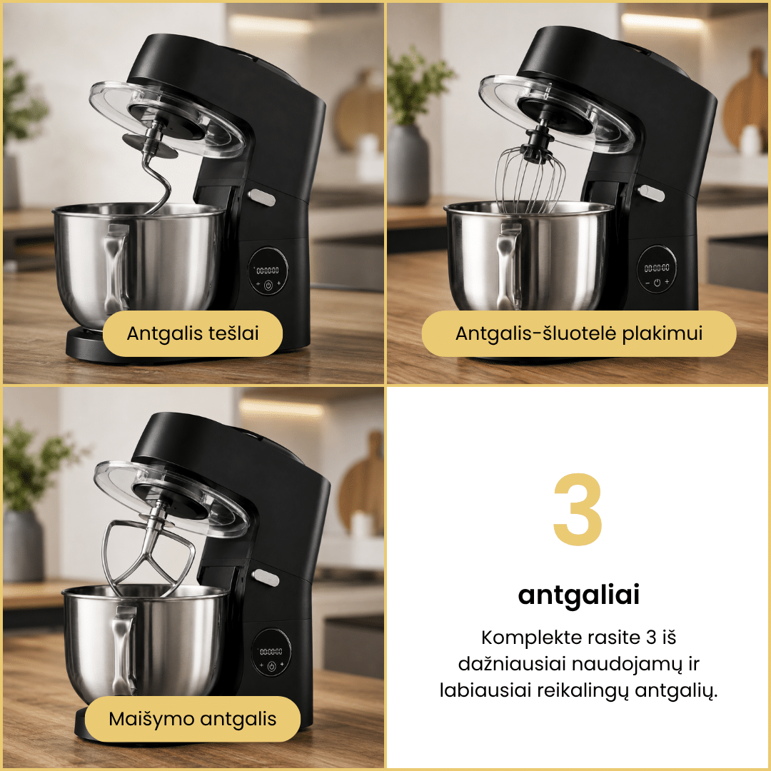 Daugiafunkcis virtuvės kombainas FRITO Fusion Pro - Image 2