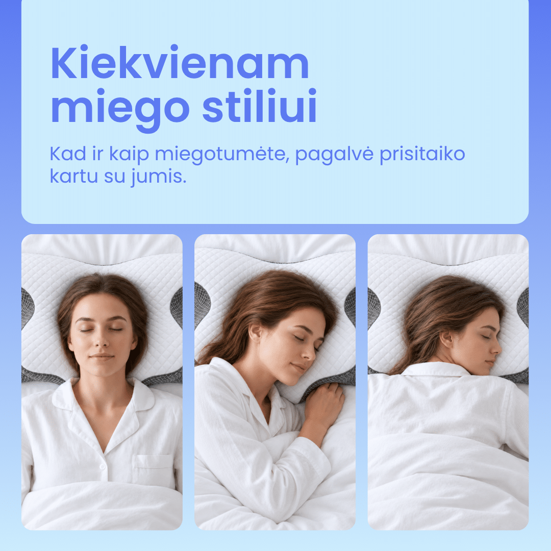 Ortopedinė pagalvė COMFO Relief - Image 9